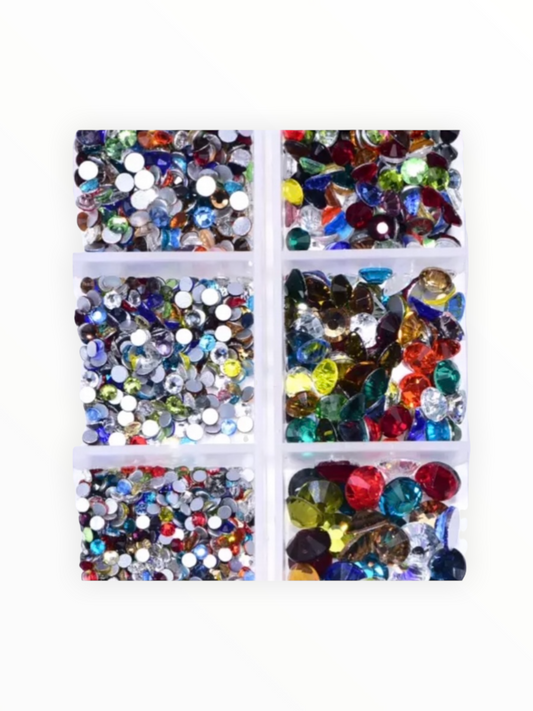 Nails - Rhinestone Mix Sizes