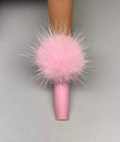 Nails -24 PCS/Magnetic Puffy Nail Pom Pom Kit