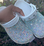 Nails - Silver Rhinestones